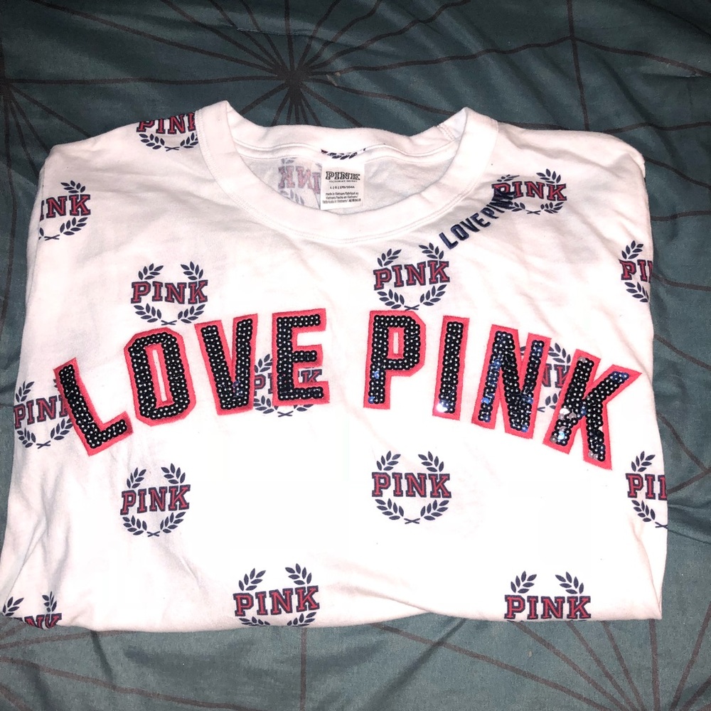 PINK long sleeve tee